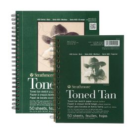 BLOCK ANILLADO TONED TAN STRATHMORE 118GRS