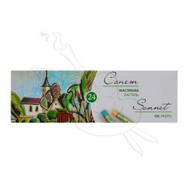 ESTUCHE DE 24 TIZAS OLEO PASTEL SONNET