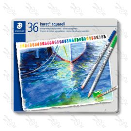LÁPICES DE COLOR KARAT AQUARELL STAEDTLER X36