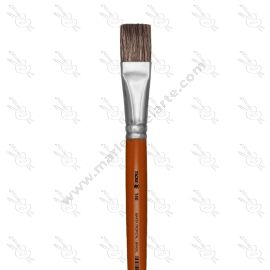 PINCEL PLANO PELO DE MARTA TROPICAL TIGRE 146 - NRO 2