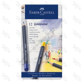 ESTUCHE DE 12 LAPICES DE COLOR FABER CASTELL GOLDFABER