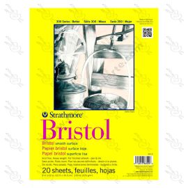 BLOCK BRISTOL SMOOTH STRATHMORE EMPASTADO 270GR