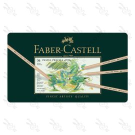 ESTUCHE DE 36 LAPICES FABER CASTELL PASTEL PITT