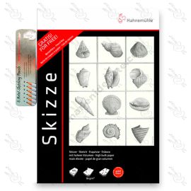 BLOCK HAHNEMÜHLE SKIZZE EMPASTADO 96GRS A3