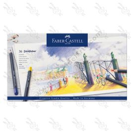ESTUCHE DE 36 LAPICES DE COLOR FABER CASTELL GOLDFABER