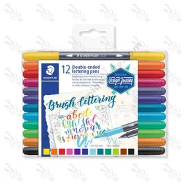 MARCADORES DOBLE PUNTA 3004 STAEDTLER X12