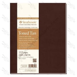 BLOCK PASTA DELGADA TONED TAN STRATHMORE 118GRS #P481-7