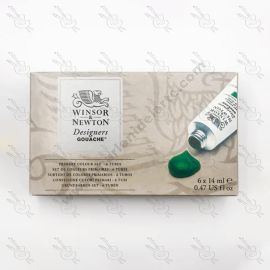 SET GOUACHE WINSOR & NEWTON X6