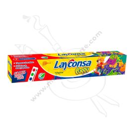 SET DE 7 TEMPERAS COLORES BÁSICOS + PINCEL + PALETA PLÁSTICA LAYCONSA PUPPY