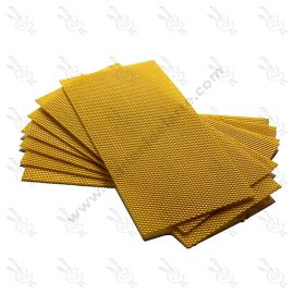 CERA DE ABEJA EN LÁMINAS