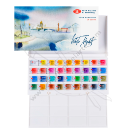 ACUARELA WHITE NIGHTS 36 PASTILLAS