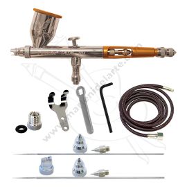 KIT DE AEROGRAFO DE GRAVEDAD PROFESIONAL PAASCHE TG-3AS