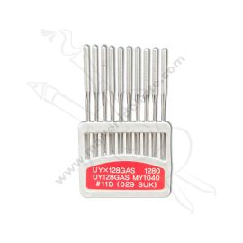 AGUJA PARA MAQUINA DE COSER UYx128GAS 1280 UY128GAS MY1040 #11B (029SUK)