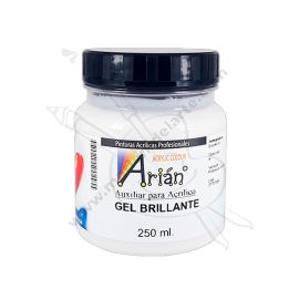 GEL BRILLANTE AUXILIAR PARA ACRÍLICO ARIÁN