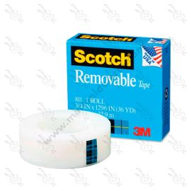CINTA ADHESIVA REMOVIBLE SCOTCH
