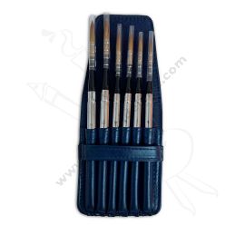 KIT DE VIAJE PINCELES PLANOS X6 - ART SECRET