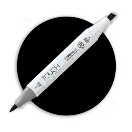 MARCADOR TOUCH TWIN BRUSH MARKER NEGRO #120