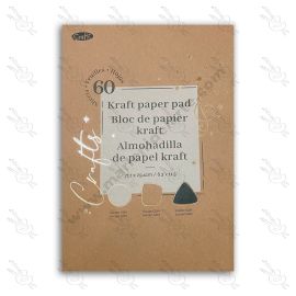BLOCK DE PAPELES SURTIDOS KRAFT 60 HOJAS A4