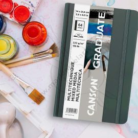 BLOCK CANSON GRADUATE MULTITECNICA 14 x 21.6 cm 32H