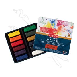 BARRA ACUARELABLES XL INKTENSE DERWENT X12