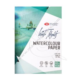 BLOCK A3 WHITE NIGHTS EMPASTADO 300GRS