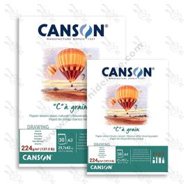 BLOCK "C" Á GRAIN EMPASTADO CANSON 224GRS