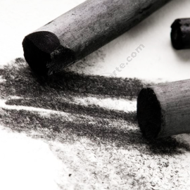 CARBÓN PRENSADO FABER CASTELL NEGRO