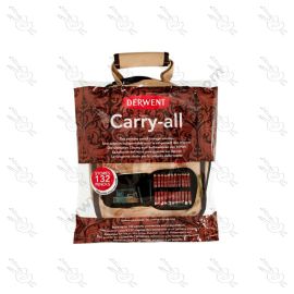 BOLSO DE LONA PARA LÁPICES CARRY-ALL DERWENT 132 UNID