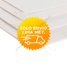 CARTON MAQUETA BLANCO 100 X 70