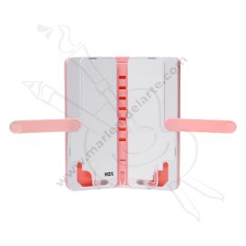 SOPORTE PARA LIBROS Y CARTUCHERA - ROSA 