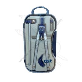 COMPAS PRECISION AZUL METALICO CBIT CON ALARGADERA