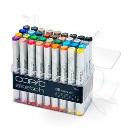 SET X36 DE MARCADORES COPIC SKETCH