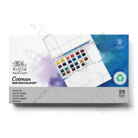 SET DE ACUARELAS COTMAN W&N M/GODETS X24 PASTILLAS