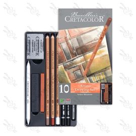 SET DE DIBUJO PARA RETRATO ARTINO CRETACOLOR 10 PIEZAS