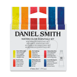 SET DE ACUARELA EN TUBO "ESSENTIALS" DANIEL SMITH X6