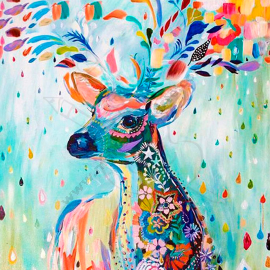 DIAMOND PAINTING 30 X 30CM