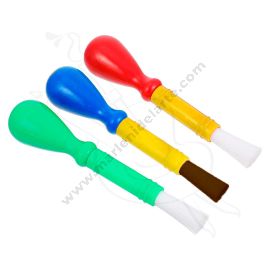 PINCELES ARTISTICOS MANGO GRUESO SET X3 - TWINS