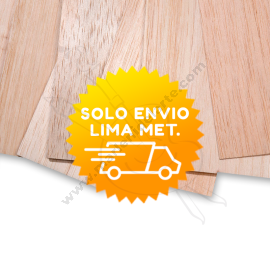 PLANCHA DE MADERA BALSA X 30CM