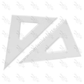 ESCUADRAS TRANSPARENTES ACRILICAS ARKONTE