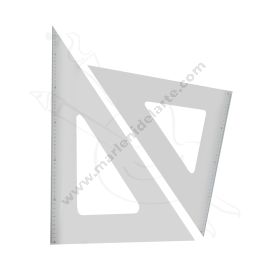 ESCUADRAS DE PLASTICO PARA PROFESOR