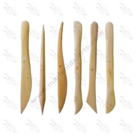 ESTECAS DE MADERA PARA ESCULTURA X6