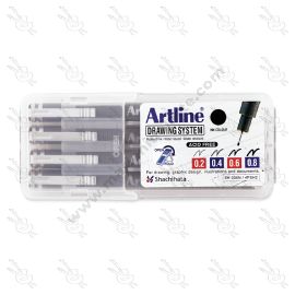 SET X4 DE ESTILOGRAFOS ARTLINE PAR