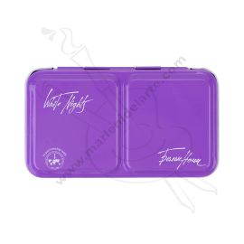 ESTUCHE X12 VACIO DE METAL WHITE NIGHTS LILA