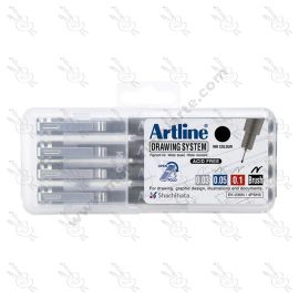 SET X4 DE ESTILOGRAFOS ARTLINE