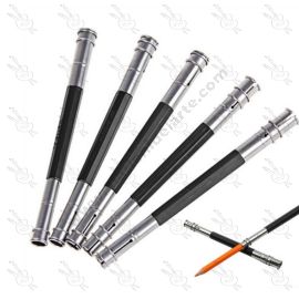 EXTENSOR PARA LÁPIZ DE DIBUJO ARTISTICO DOBLE / ACERO