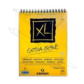 BLOCK CANSON XL EXTRA BLANC ANILLADO A4