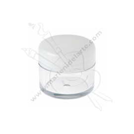 RECIPIENTE PEQUEÑO TAPA BLANCA