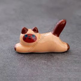 POSA PINCEL DE PORCELANA DE GATO 17