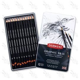 LÁPICES GRAFITO DERWENT X12 SOFT