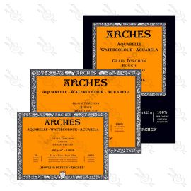 BLOCK ARCHES WATERCOLOUR GRANO GRUESO 300GRS